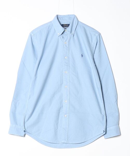 POLO RALPH LAUREN(ポロ ラルフ ローレン)の「クラシック フィット ガーメントダイド オックスフォード シャツ(シャツ/ブラウス・メンズ・ブルー・XXL/XS/XL/S/M/L)」の3枚目の写真