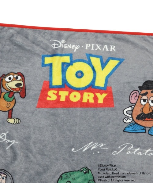 BAYFLOW(ベイフロー)の「TOY STORY(トイ・ストーリー)/ブランケット120×90(ブランケット・レディース・チャコール/ライトブルー・0)」の9枚目の写真