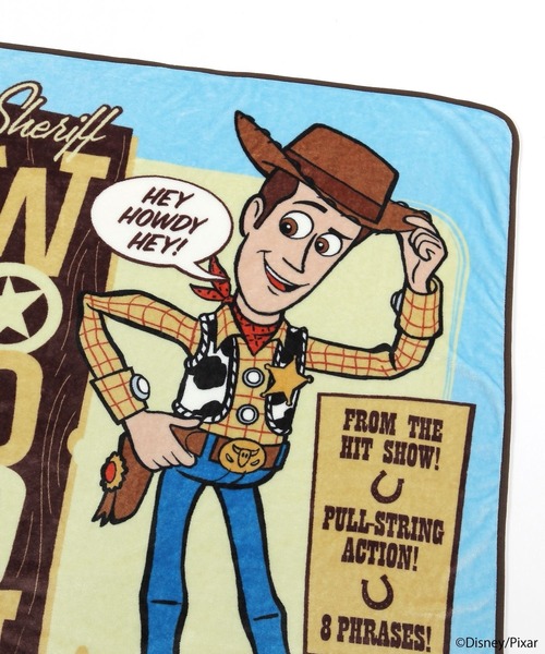 BAYFLOW(ベイフロー)の「TOY STORY(トイ・ストーリー)/ブランケット120×90(ブランケット・レディース・チャコール/ライトブルー・0)」の16枚目の写真