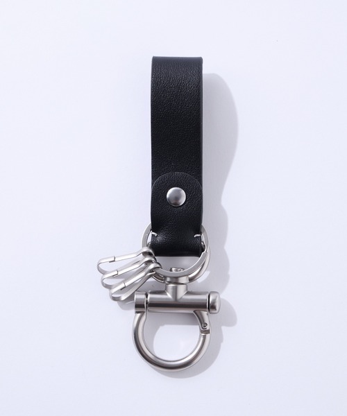 LUENNA(ルエナ)の「【LUENNA】Genuine Leather Minimal Key Holder / レザーミニマルキーホルダー(キーケース/キーアクセサリー・メンズ・ブラック・FREE)」の20枚目の写真