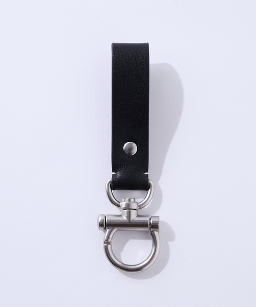 LUENNA(ルエナ)の「【LUENNA】Genuine Leather Minimal Key Holder / レザーミニマルキーホルダー(キーケース/キーアクセサリー・メンズ・ブラック・FREE)」の10枚目の写真