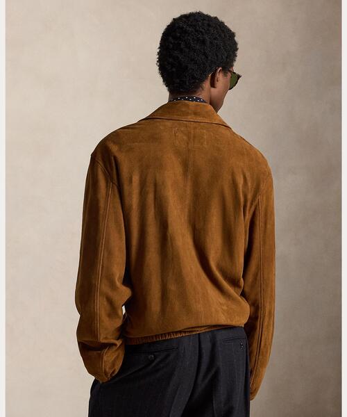 POLO RALPH LAUREN(ポロ ラルフ ローレン)の「Bayport スエード ジャケット(ブルゾン・メンズ・ブラウン系・L/M/S/XS)」の6枚目の写真