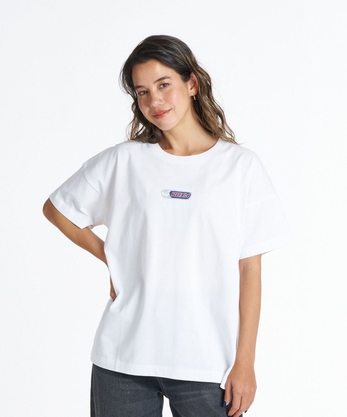 ROXY(ロキシー)の「ROXY HARVEST SOUL S/S TEE 機能性Tシャツ 半袖 【2026年秋冬モデル】/ロキシー吸水速乾抗菌防臭カットソー(Tシャツ/カットソー・レディース・グレー/ホワイト/ブラック/ブルー・SMALL/MEDIUM/LARGE)」の6枚目の写真