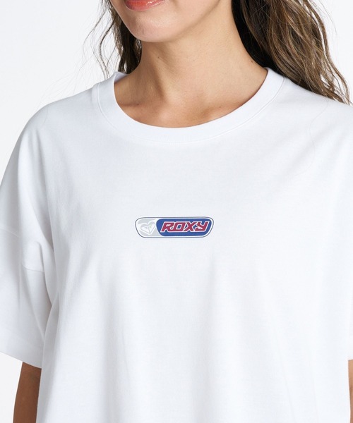 ROXY(ロキシー)の「ROXY HARVEST SOUL S/S TEE 機能性Tシャツ 半袖 【2026年秋冬モデル】/ロキシー吸水速乾抗菌防臭カットソー(Tシャツ/カットソー・レディース・グレー/ホワイト/ブラック/ブルー・SMALL/MEDIUM/LARGE)」の7枚目の写真