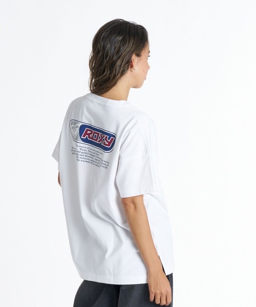 ROXY(ロキシー)の「ROXY HARVEST SOUL S/S TEE 機能性Tシャツ 半袖 【2026年秋冬モデル】/ロキシー吸水速乾抗菌防臭カットソー(Tシャツ/カットソー・レディース・グレー/ホワイト/ブラック/ブルー・SMALL/MEDIUM/LARGE)」の10枚目の写真