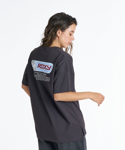 ROXY(ロキシー)の「ROXY HARVEST SOUL S/S TEE 機能性Tシャツ 半袖 【2026年秋冬モデル】/ロキシー吸水速乾抗菌防臭カットソー(Tシャツ/カットソー・レディース・グレー/ホワイト/ブラック/ブルー・SMALL/MEDIUM/LARGE)」の14枚目の写真