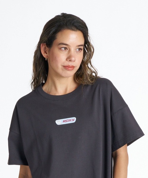 ROXY(ロキシー)の「ROXY HARVEST SOUL S/S TEE 機能性Tシャツ 半袖 【2026年秋冬モデル】/ロキシー吸水速乾抗菌防臭カットソー(Tシャツ/カットソー・レディース・グレー/ホワイト/ブラック/ブルー・SMALL/MEDIUM/LARGE)」の15枚目の写真