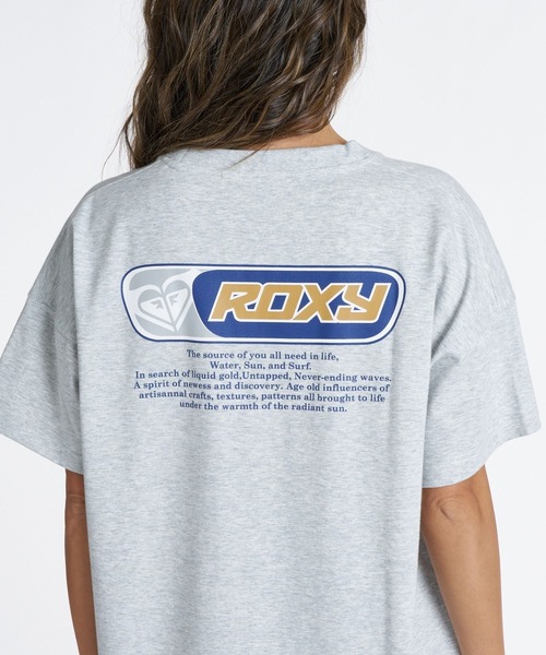 ROXY(ロキシー)の「ROXY HARVEST SOUL S/S TEE 機能性Tシャツ 半袖 【2026年秋冬モデル】/ロキシー吸水速乾抗菌防臭カットソー(Tシャツ/カットソー・レディース・グレー/ホワイト/ブラック/ブルー・SMALL/MEDIUM/LARGE)」の16枚目の写真
