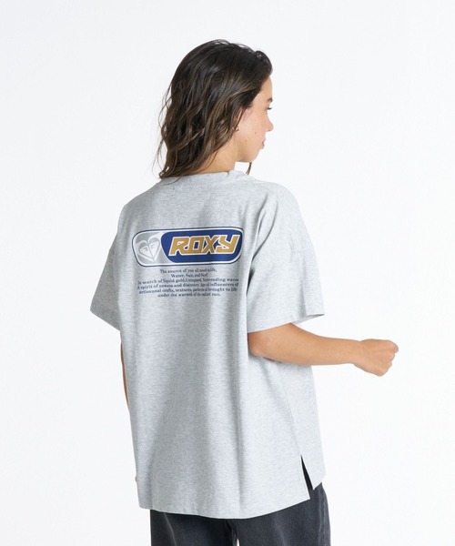 ROXY(ロキシー)の「ROXY HARVEST SOUL S/S TEE 機能性Tシャツ 半袖 【2026年秋冬モデル】/ロキシー吸水速乾抗菌防臭カットソー(Tシャツ/カットソー・レディース・グレー/ホワイト/ブラック/ブルー・SMALL/MEDIUM/LARGE)」の18枚目の写真