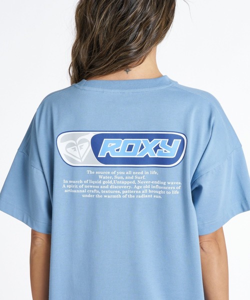 ROXY(ロキシー)の「ROXY HARVEST SOUL S/S TEE 機能性Tシャツ 半袖 【2026年秋冬モデル】/ロキシー吸水速乾抗菌防臭カットソー(Tシャツ/カットソー・レディース・グレー/ホワイト/ブラック/ブルー・SMALL/MEDIUM/LARGE)」の20枚目の写真