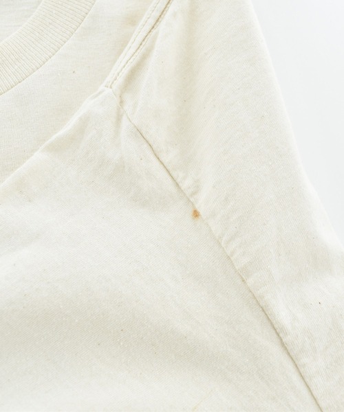 VINTAGE（ヴィンテージ）の「【USED】90’s GreenPeace “Earth is flat ～” アート Tシャツ USA製（Tシャツ/カットソー・メンズ・ホワイト・LARGE）」の6枚目の写真