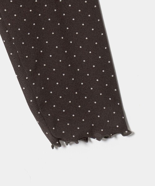 BEAUTY&YOUTH UNITED ARROWS(ビューティーアンドユースユナイテッドアローズ)の「ドット チュール ロングスリーブ カットソー(Tシャツ/カットソー・レディース・ブラック/ダークブラウン/オフホワイト・FREE)」の17枚目の写真