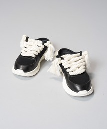 MAISON SPECIAL | 《UNISEX》【SPECIAL SHOES FACTORY COLLABORATION】ドッグイヤーシューレースプラットフォームミュールスニーカー/Dog Ear Lace-up Platform Mule Sneakers【MAISON SPECIAL/メゾンスペシャル】(サンダル)
