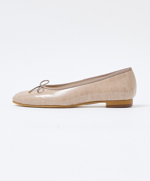 Au BANNISTER(オゥバニスター)の「【made in JAPAN】バレエシューズ(バレエシューズ・レディース・シルバー/ブラック/ブラック系その他3/グレイッシュベージュ・38/37/36/35/40/39)」の10枚目の写真