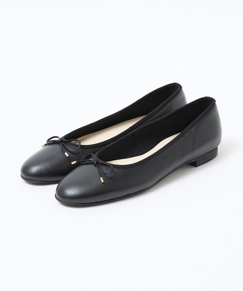Au BANNISTER(オゥバニスター)の「【made in JAPAN】バレエシューズ(バレエシューズ・レディース・シルバー/ブラック/ブラック系その他3/グレイッシュベージュ・38/37/36/35/40/39)」の13枚目の写真