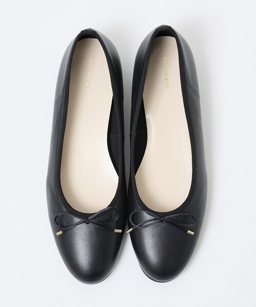 Au BANNISTER(オゥバニスター)の「【made in JAPAN】バレエシューズ(バレエシューズ・レディース・シルバー/ブラック/ブラック系その他3/グレイッシュベージュ・38/37/36/35/40/39)」の15枚目の写真