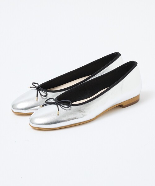 Au BANNISTER(オゥバニスター)の「【made in JAPAN】バレエシューズ(バレエシューズ・レディース・シルバー/ブラック/ブラック系その他3/グレイッシュベージュ・38/37/36/35/40/39)」の20枚目の写真
