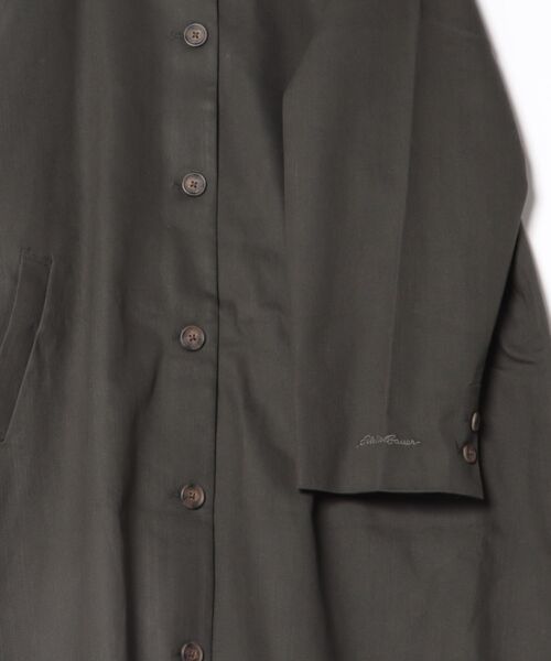 Eddie Bauer(エディーバウアー)の「ガールオンザゴー シティコート(ステンカラーコート・レディース・チャコールグレー/カーキ/キャメル・L/XL/S/M)」の6枚目の写真