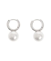PEARL HOOP ピアス