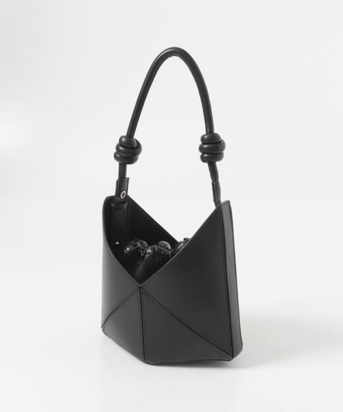 URBAN RESEARCH ROSSO WOMEN（アーバンリサーチ　ロッソ）の「ELENDEEK　TRIANGLE 2WAY BAG（ショルダーバッグ・レディース・ボルドー/ブラック・FREE）」の3枚目の写真