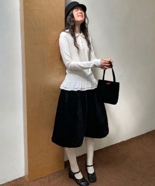 Vipoa(ヴィポア)の「Hem frill blouse(シャツ/ブラウス・レディース・ホワイト・FREE)」の16枚目の写真
