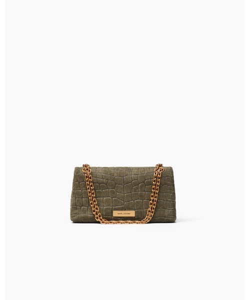 MARC JACOBS（マークジェイコブス）の「THE CROC DUAL CHAIN MINI BAG/ザ クロコ デュアル チェーン ミニ バッグ（ショルダーバッグ・レディース・オリーブ・ONE SIZE）」の2枚目の写真