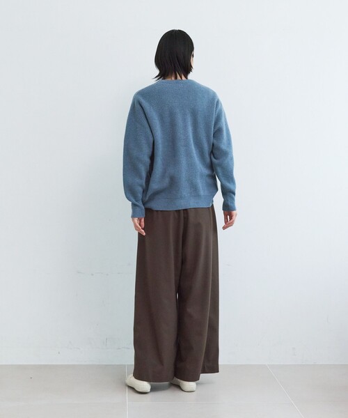 LOISIR(ロワズィール)の「エステルウールサキソニーワイドパンツ(その他パンツ・レディース・ブラウン/グレー/ブラック・MT/M)」の20枚目の写真