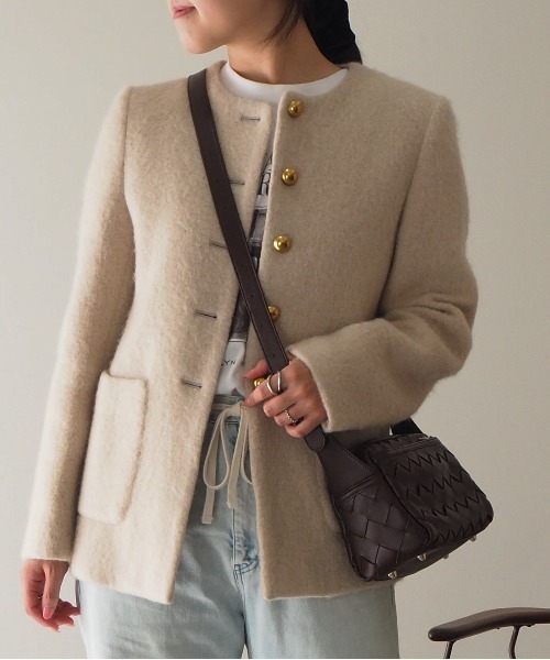 GUSCIO(グッシオ)の「【グッシオベーシック】幅広メッシュショルダーバッグ(ショルダーバッグ・レディース・シルバー/ブラック/アイボリー/ダークブラウン/グリーン・FREE)」の22枚目の写真