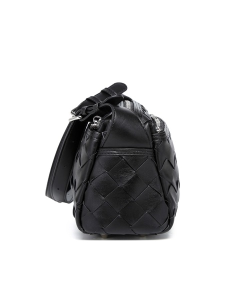 GUSCIO(グッシオ)の「【グッシオベーシック】幅広メッシュショルダーバッグ(ショルダーバッグ・レディース・シルバー/ブラック/アイボリー/ダークブラウン/グリーン・FREE)」の11枚目の写真