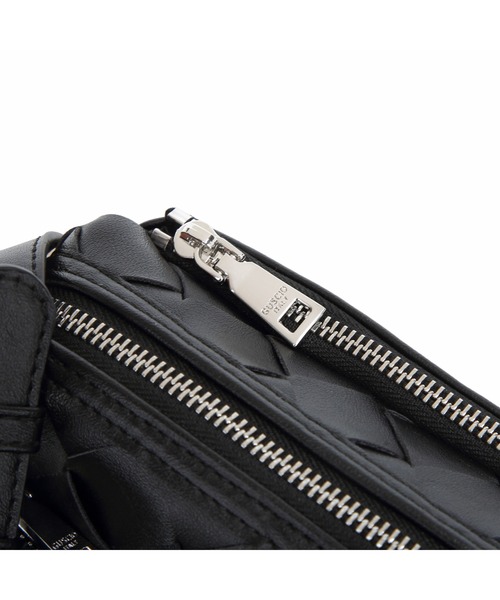 GUSCIO(グッシオ)の「【グッシオベーシック】幅広メッシュショルダーバッグ(ショルダーバッグ・レディース・シルバー/ブラック/アイボリー/ダークブラウン/グリーン・FREE)」の13枚目の写真