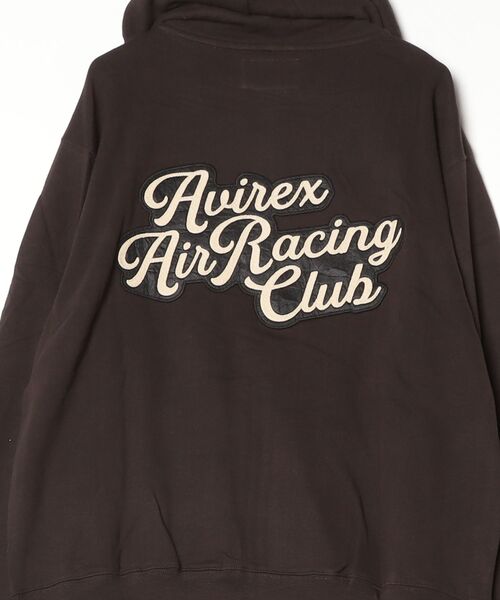 AVIREX（アヴィレックス）の「《A.A.R.C》CHENILLE EMB. CLASSIC ZIP HOODIE / シェニール クラシック ジップ フーディー / AVIREX / アヴィレックス（パーカー・メンズ・ネイビー/チャコール/グレー・LARGE/X-LARGE/XX-LARGE/MEDIUM）」の20枚目の写真