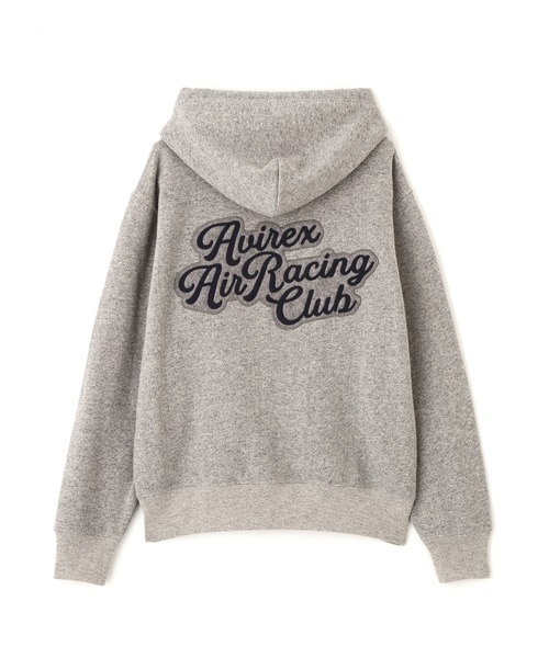 AVIREX（アヴィレックス）の「《A.A.R.C》CHENILLE EMB. CLASSIC ZIP HOODIE / シェニール クラシック ジップ フーディー / AVIREX / アヴィレックス（パーカー・メンズ・ネイビー/チャコール/グレー・LARGE/X-LARGE/XX-LARGE/MEDIUM）」の19枚目の写真