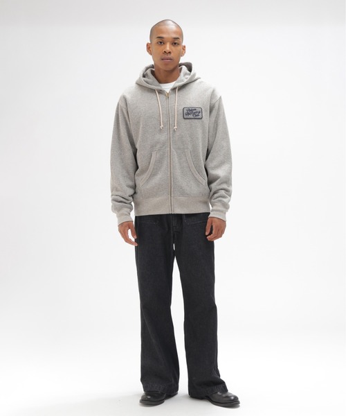 AVIREX（アヴィレックス）の「《A.A.R.C》CHENILLE EMB. CLASSIC ZIP HOODIE / シェニール クラシック ジップ フーディー / AVIREX / アヴィレックス（パーカー・メンズ・ネイビー/チャコール/グレー・LARGE/X-LARGE/XX-LARGE/MEDIUM）」の12枚目の写真