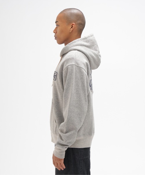 AVIREX（アヴィレックス）の「《A.A.R.C》CHENILLE EMB. CLASSIC ZIP HOODIE / シェニール クラシック ジップ フーディー / AVIREX / アヴィレックス（パーカー・メンズ・ネイビー/チャコール/グレー・LARGE/X-LARGE/XX-LARGE/MEDIUM）」の11枚目の写真
