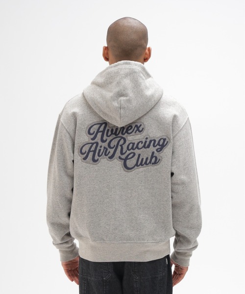 AVIREX（アヴィレックス）の「《A.A.R.C》CHENILLE EMB. CLASSIC ZIP HOODIE / シェニール クラシック ジップ フーディー / AVIREX / アヴィレックス（パーカー・メンズ・ネイビー/チャコール/グレー・LARGE/X-LARGE/XX-LARGE/MEDIUM）」の10枚目の写真