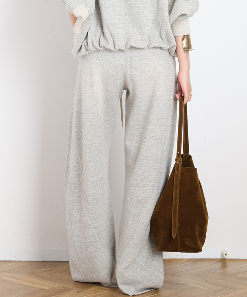 R13（アールサーティーン）の「*【R13/アールサーティーン】RELAXED DARTED SWEATPANT（スウェットパンツ・レディース・チャコールグレー・FREE）」の3枚目の写真