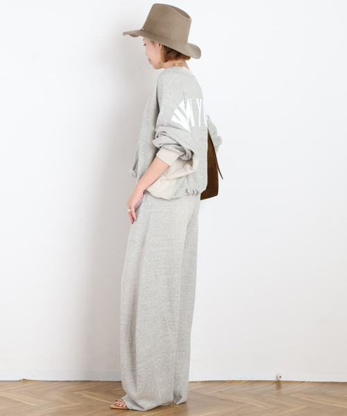 R13（アールサーティーン）の「*【R13/アールサーティーン】RELAXED DARTED SWEATPANT（スウェットパンツ・レディース・チャコールグレー・FREE）」の5枚目の写真