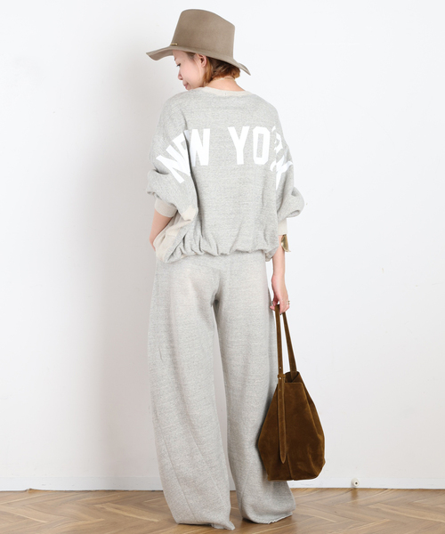R13（アールサーティーン）の「*【R13/アールサーティーン】RELAXED DARTED SWEATPANT（スウェットパンツ・レディース・チャコールグレー・FREE）」の6枚目の写真