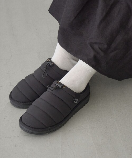 coen(コーエン)の「【C.Mt】WP MOC SHOES 撥水モックシューズ(WEB限定サイズあり)(スリッポン・レディース・その他1/ブラック/ベージュ・M/S/XL/L)」の1枚目の写真