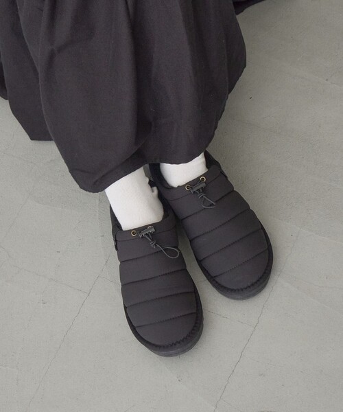 coen(コーエン)の「【C.Mt】WP MOC SHOES 撥水モックシューズ(WEB限定サイズあり)(スリッポン・レディース・その他1/ブラック/ベージュ・M/S/XL/L)」の4枚目の写真