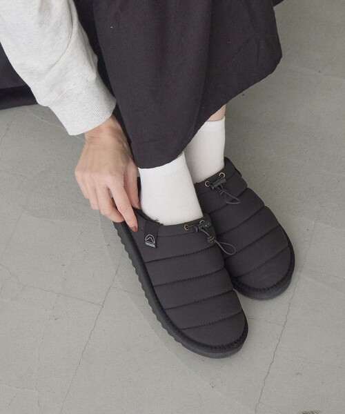 coen(コーエン)の「【C.Mt】WP MOC SHOES 撥水モックシューズ(WEB限定サイズあり)(スリッポン・レディース・その他1/ブラック/ベージュ・M/S/XL/L)」の5枚目の写真