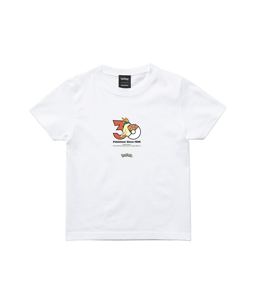 ZOZOSPOT(ゾゾスポット)の「Pokemon 30th Anniversary 1025 T-shirt 「マグマラシ」(Tシャツ/カットソー・レディース・ホワイト・SMALL/MEDIUM/LARGE/X-LARGE/XX-LARGE/XXX-LARGE/100cm/110cm/120cm/130cm/140cm/150cm/160cm)」の2枚目の写真