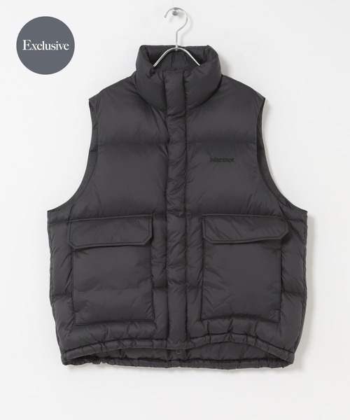 MARMOT（マーモット）の「『別注』Marmot×DOORS　DOWN VEST（ダウンベスト・レディース・ブラック/カーキ/オレンジ・ONE）」の2枚目の写真