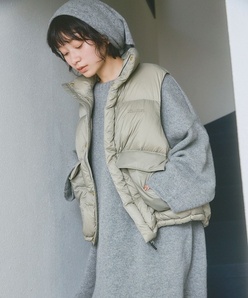 MARMOT（マーモット）の「『別注』Marmot×DOORS　DOWN VEST（ダウンベスト・レディース・ブラック/カーキ/オレンジ・ONE）」の19枚目の写真