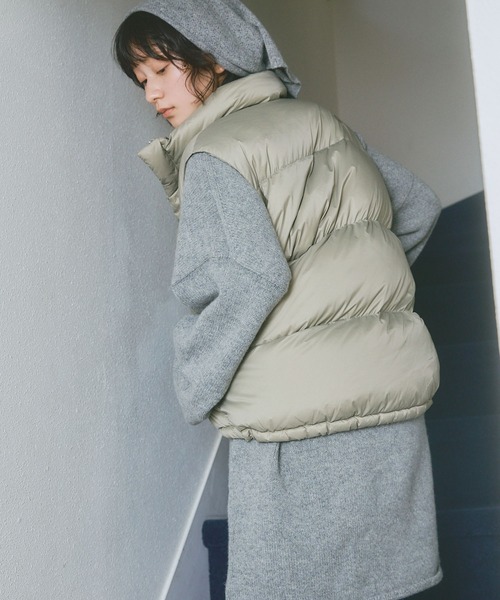 MARMOT（マーモット）の「『別注』Marmot×DOORS　DOWN VEST（ダウンベスト・レディース・ブラック/カーキ/オレンジ・ONE）」の17枚目の写真