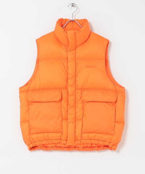 MARMOT（マーモット）の「『別注』Marmot×DOORS　DOWN VEST（ダウンベスト・レディース・ブラック/カーキ/オレンジ・ONE）」の10枚目の写真