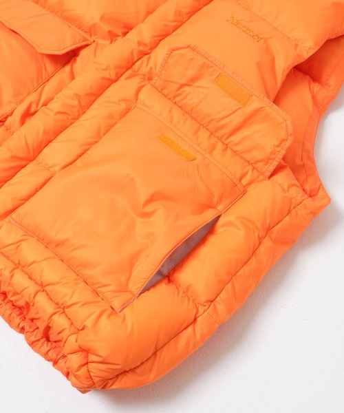 MARMOT（マーモット）の「『別注』Marmot×DOORS　DOWN VEST（ダウンベスト・レディース・ブラック/カーキ/オレンジ・ONE）」の8枚目の写真