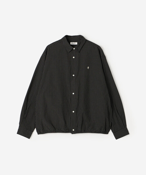 GYMPHLEX(ジムフレックス)の「Gymphlex | コットンブロード レギュラーカラーシャツ CHECK MEN(シャツ/ブラウス・メンズ・ブラック系その他・M/L)」の1枚目の写真