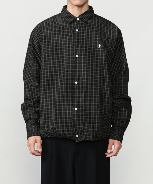 GYMPHLEX(ジムフレックス)の「Gymphlex | コットンブロード レギュラーカラーシャツ CHECK MEN(シャツ/ブラウス・メンズ・ブラック系その他・M/L)」の10枚目の写真