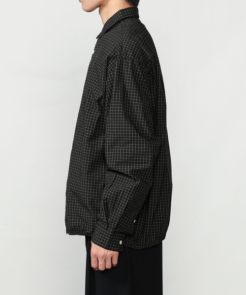 GYMPHLEX(ジムフレックス)の「Gymphlex | コットンブロード レギュラーカラーシャツ CHECK MEN(シャツ/ブラウス・メンズ・ブラック系その他・M/L)」の11枚目の写真